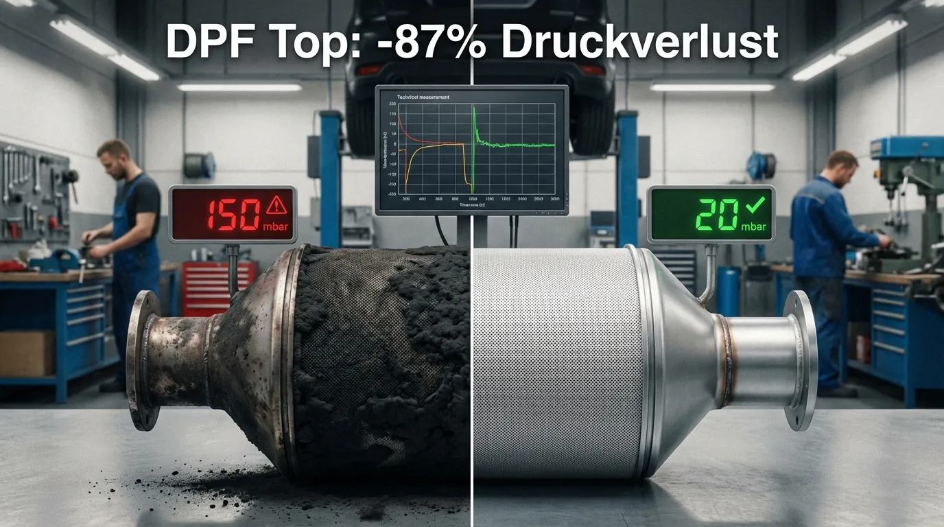 Professionelle DPF-Reinigung bei DPFtop Dresden
