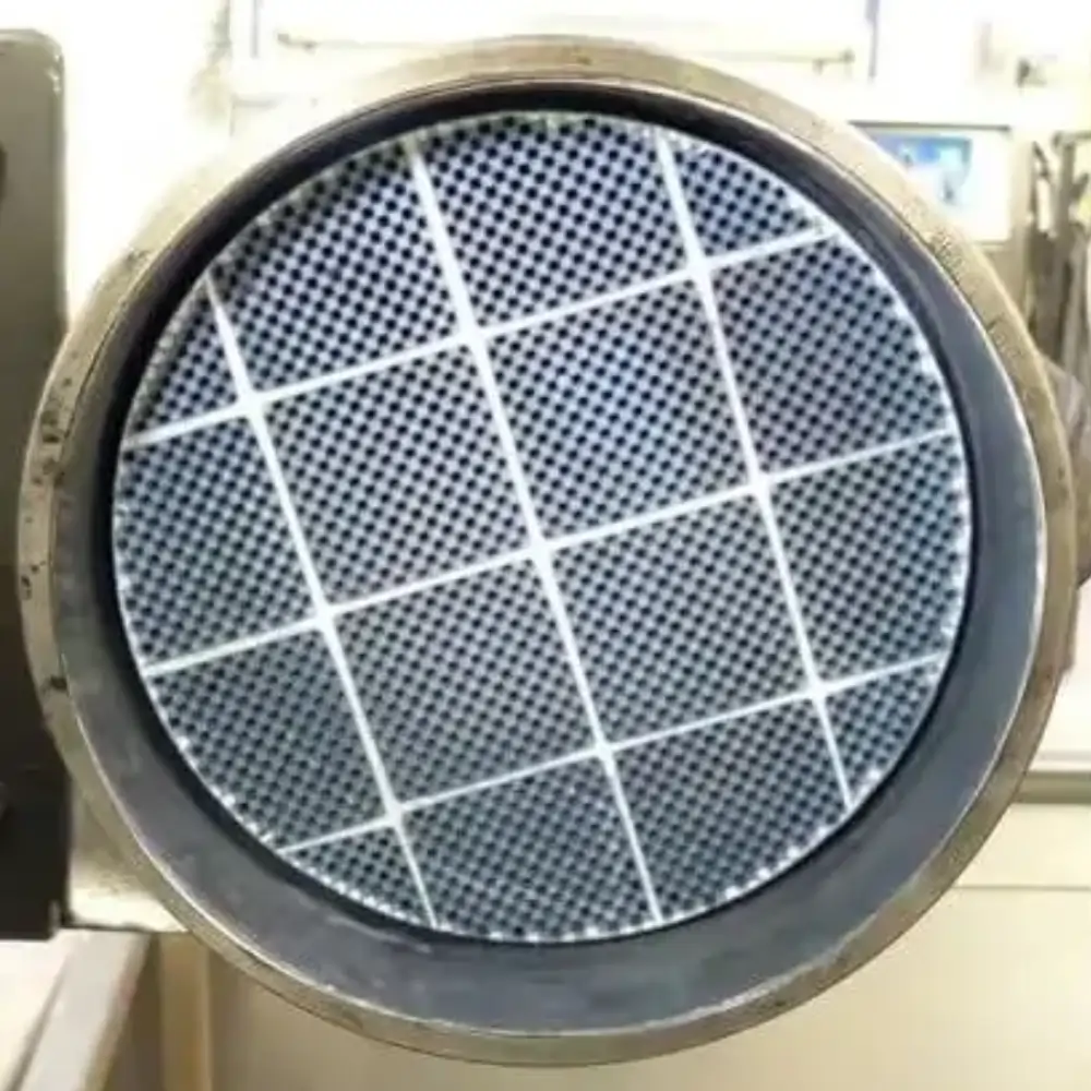 DPF nach der Reinigung – sauber